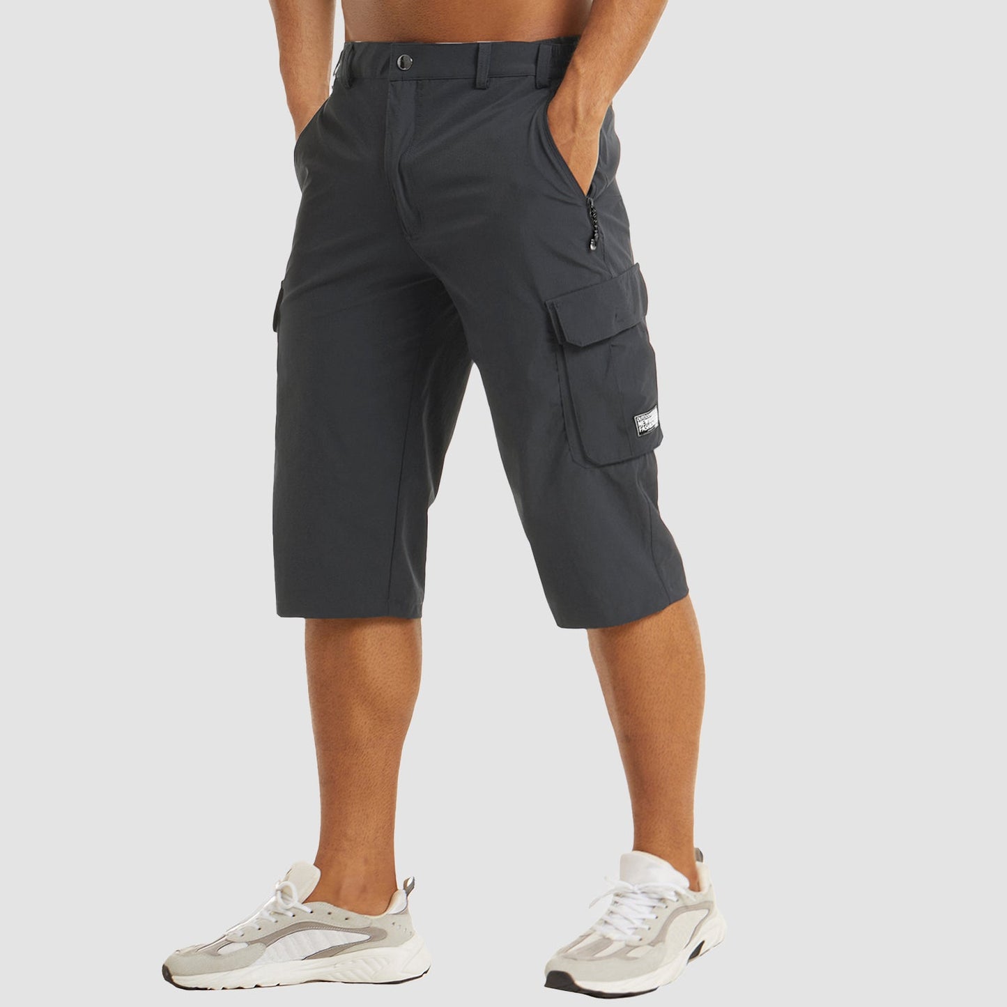 Stan | Heren Cargo Shorts met Meerdere Zakken van Sneldrogende Stof