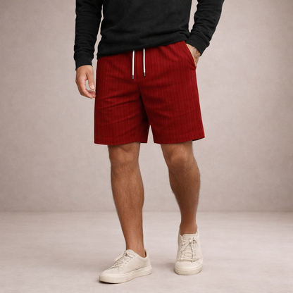 Korte Broek Heren Linnen Regular Fit Ademend Zomer Casual