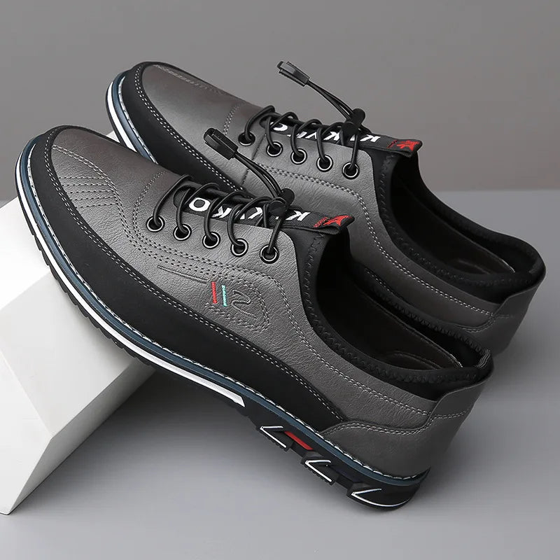 Kane™ | Handgemaakte Orthopedische Leren Schoenen