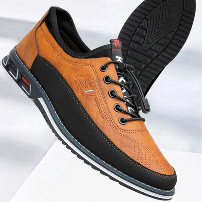 Kane™ | Handgemaakte Orthopedische Leren Schoenen