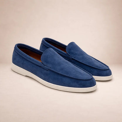 Casual loafers Heren Regular Fit Bovenwerk van leer Instapmodel