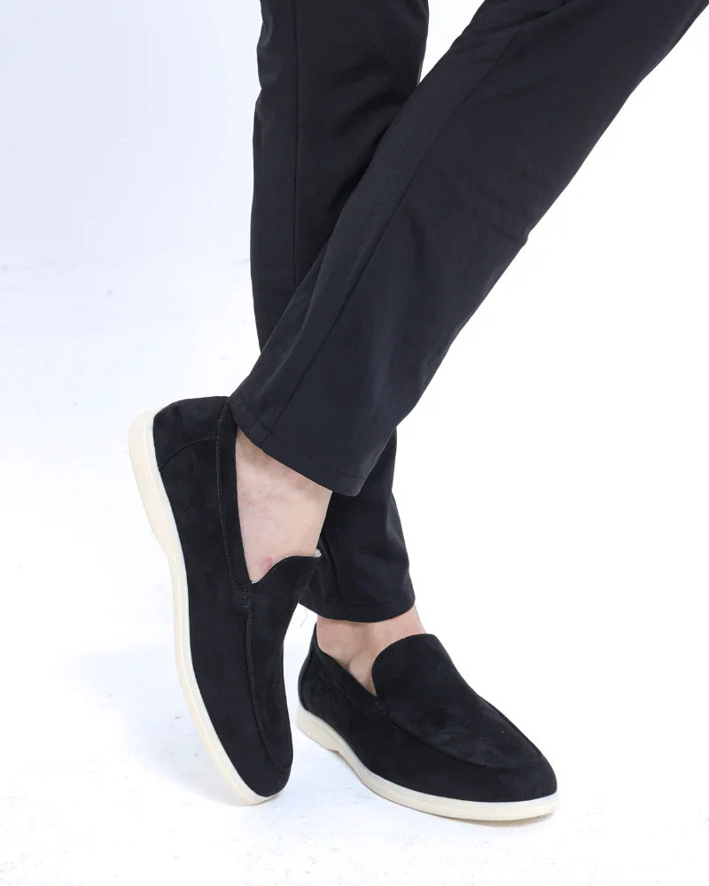 Heren Loafers Met Suède Look Instapmodel En Comfortzool