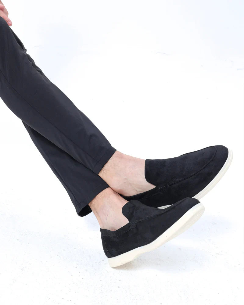 Heren Loafers Met Suède Look Instapmodel En Comfortzool