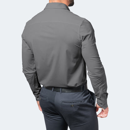 Heren Overhemd Wit - Extreme Stretch & Strijkvrij