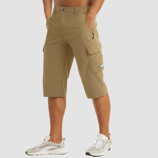 Stan | Heren Cargo Shorts met Meerdere Zakken van Sneldrogende Stof
