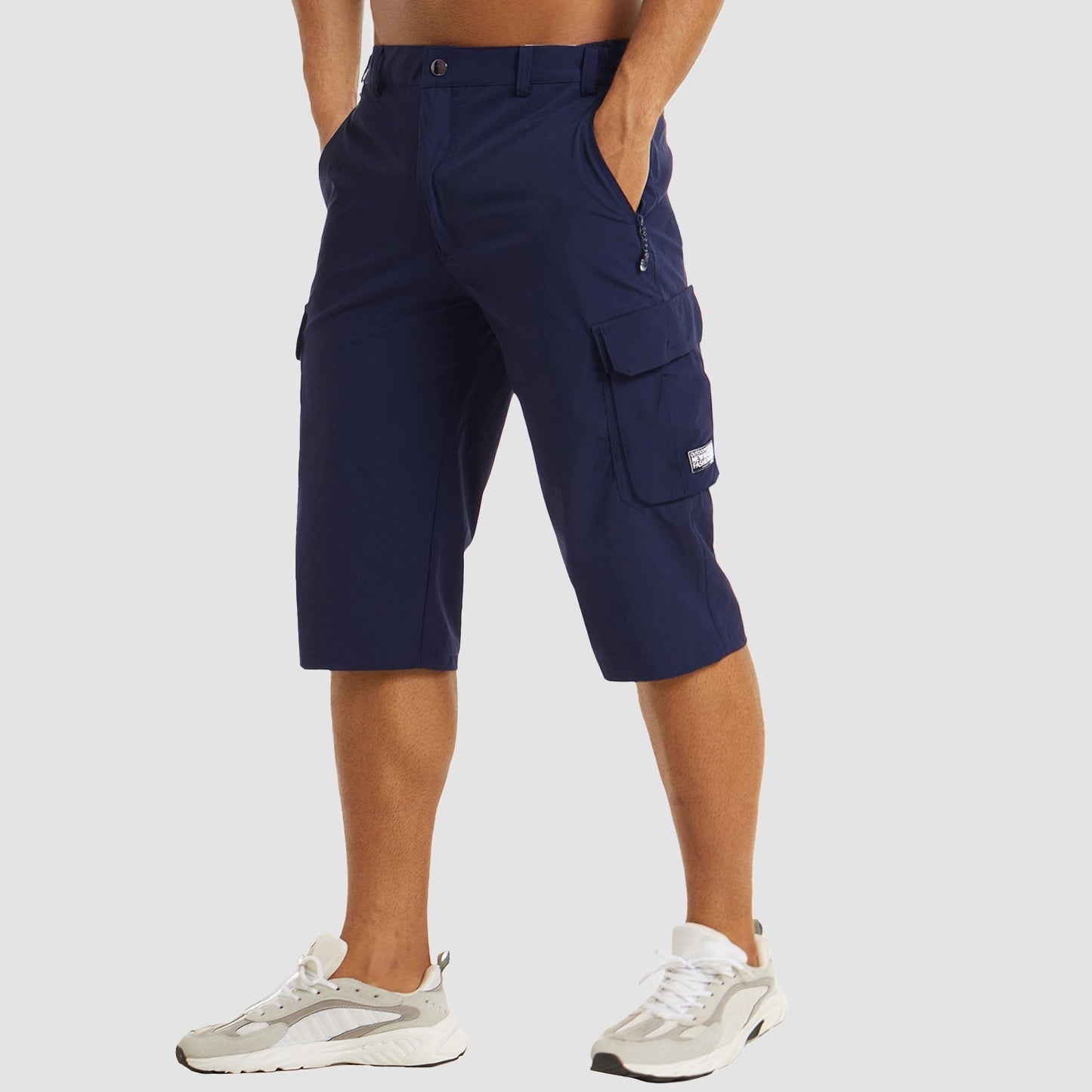 Stan | Heren Cargo Shorts met Meerdere Zakken van Sneldrogende Stof