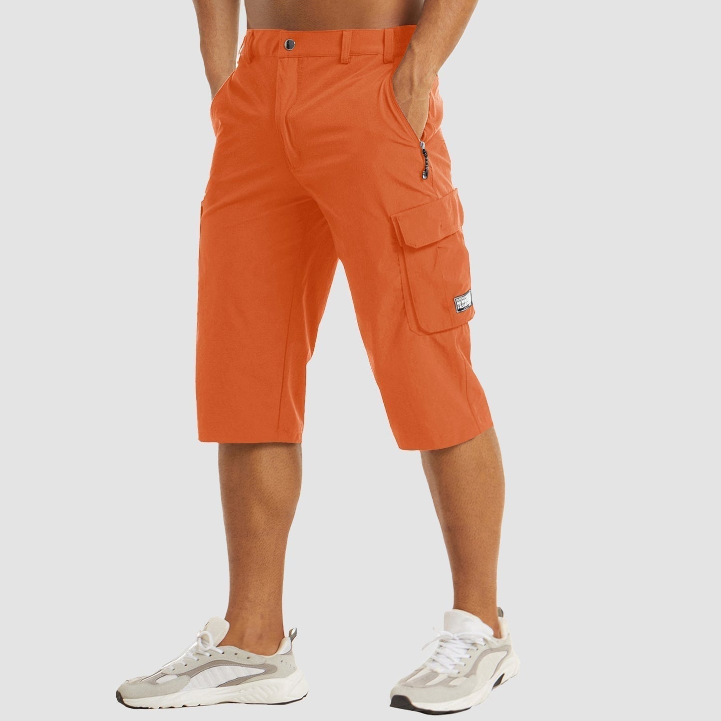 Stan | Heren Cargo Shorts met Meerdere Zakken van Sneldrogende Stof