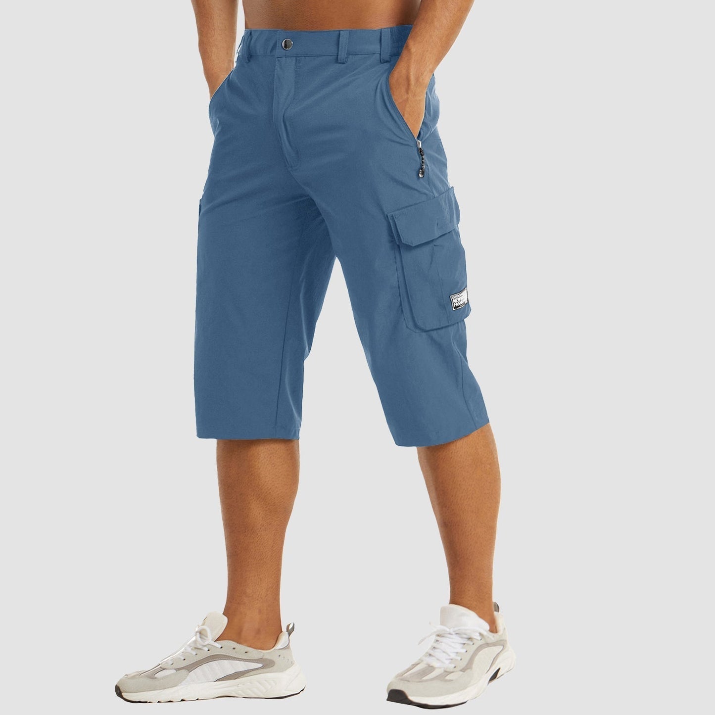 Stan | Heren Cargo Shorts met Meerdere Zakken van Sneldrogende Stof