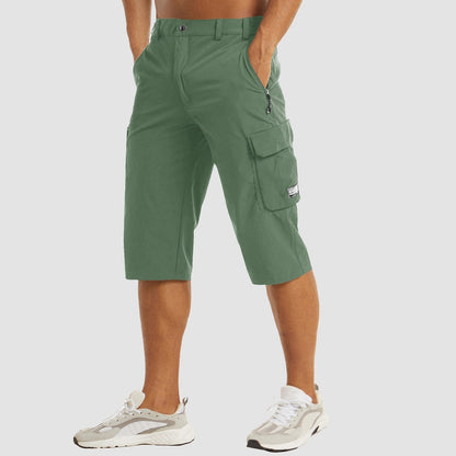 Stan | Heren Cargo Shorts met Meerdere Zakken van Sneldrogende Stof