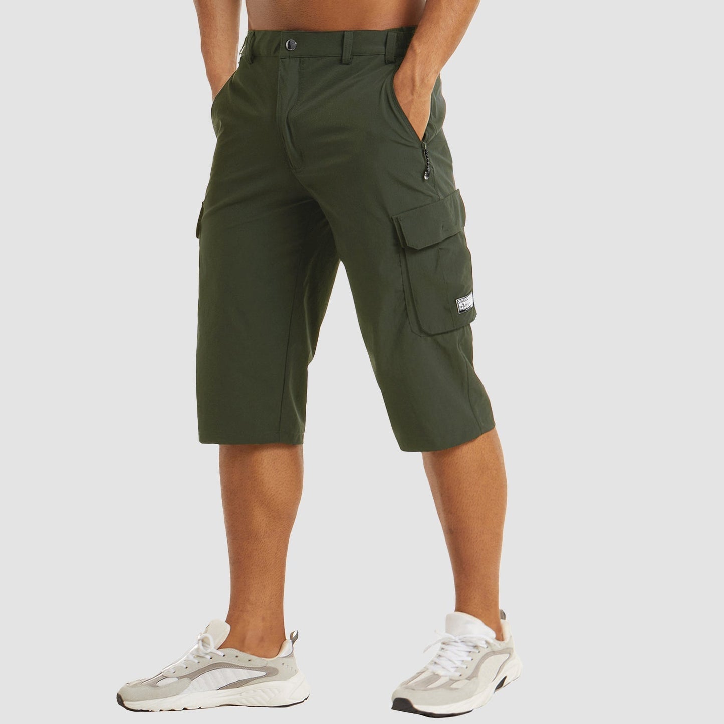 Stan | Heren Cargo Shorts met Meerdere Zakken van Sneldrogende Stof