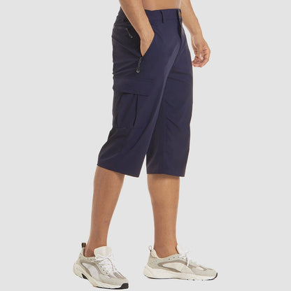 Stan | Heren Cargo Shorts met Meerdere Zakken van Sneldrogende Stof