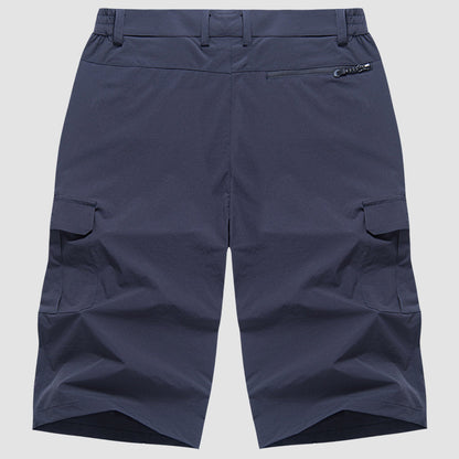 Stan | Heren Cargo Shorts met Meerdere Zakken van Sneldrogende Stof