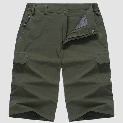 Stan | Heren Cargo Shorts met Meerdere Zakken van Sneldrogende Stof