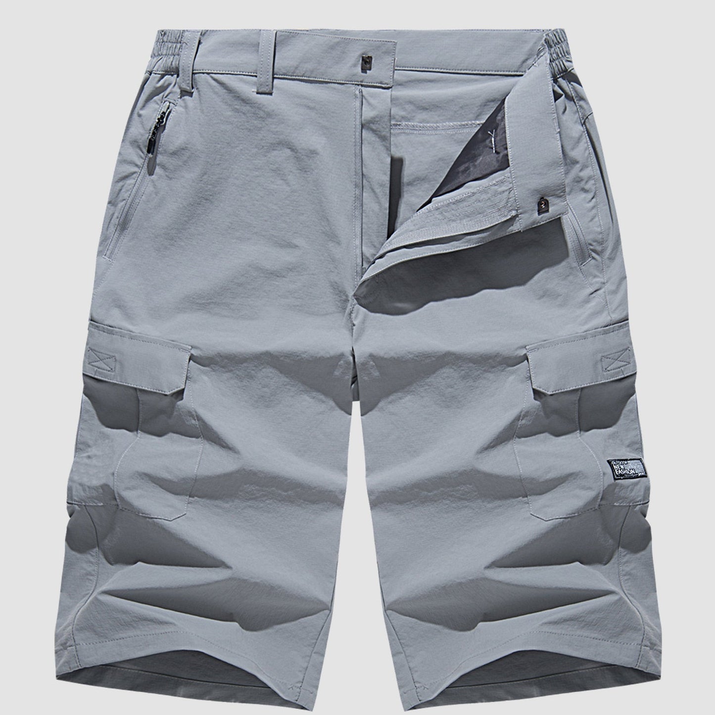 Stan | Heren Cargo Shorts met Meerdere Zakken van Sneldrogende Stof