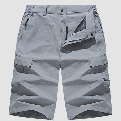 Stan | Heren Cargo Shorts met Meerdere Zakken van Sneldrogende Stof