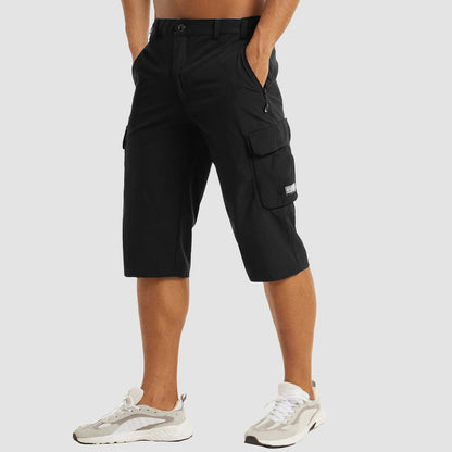 Stan | Heren Cargo Shorts met Meerdere Zakken van Sneldrogende Stof