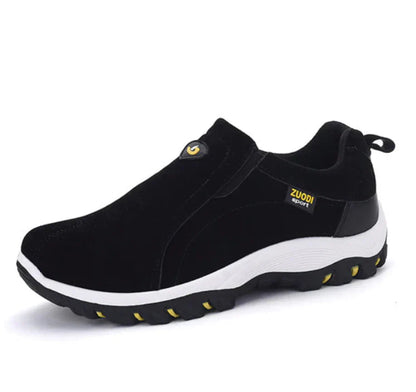 Zuodi | Heren Slip-on Sneakers met Elastisch Paneel