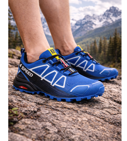 Wandelschoenen Heren Trail Outdoor Antislip Zool En Grip