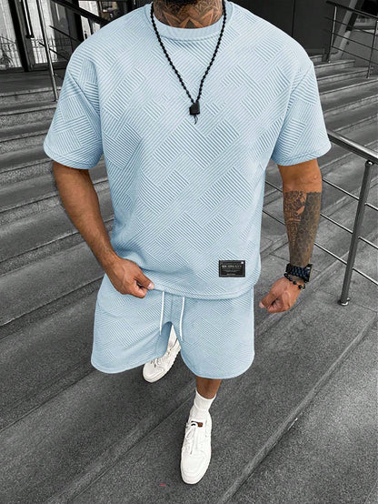Samuel | Heren Zomerset Korte Mouw met Sportieve Shorts