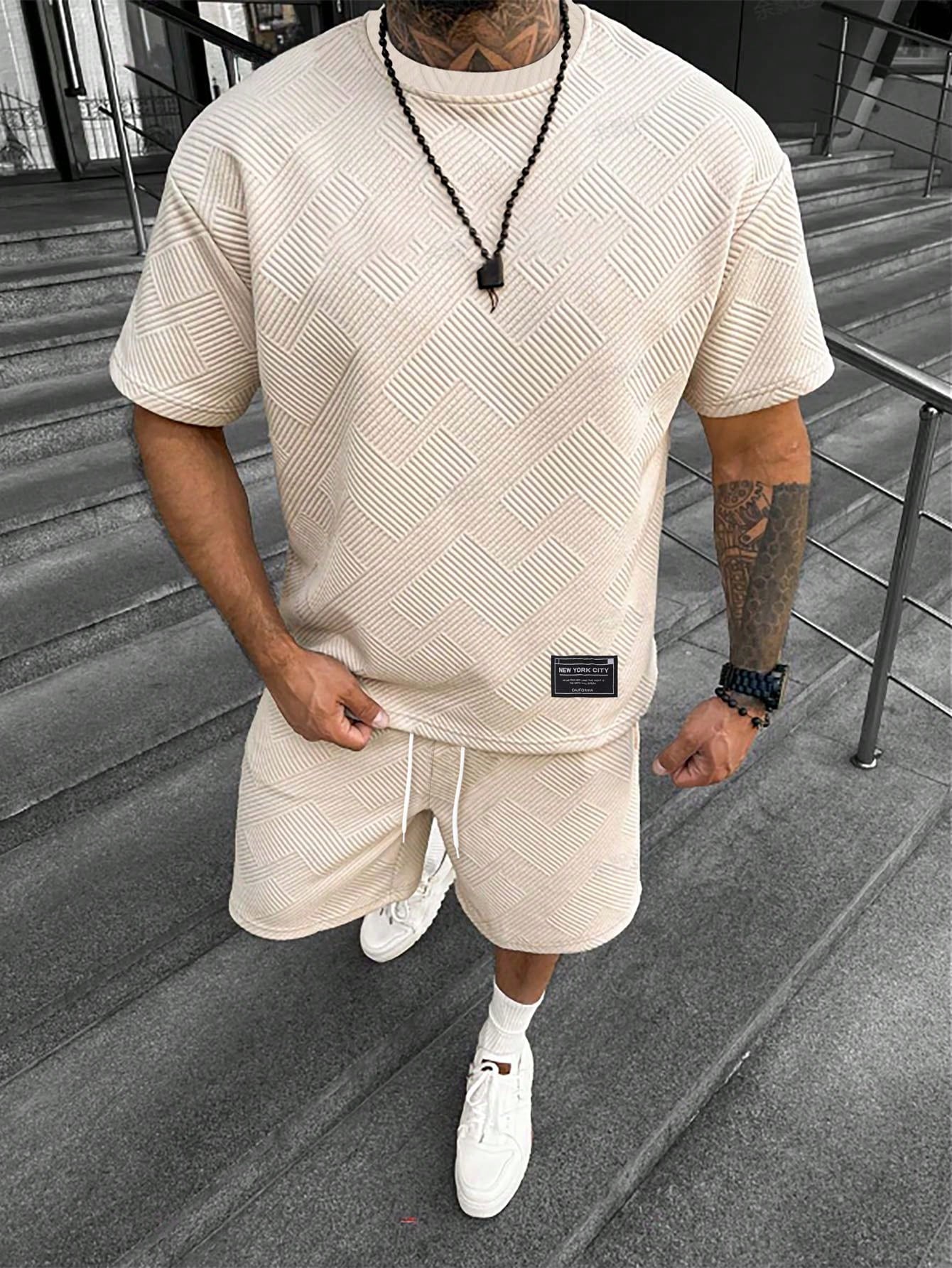 Samuel | Heren Zomerset Korte Mouw met Sportieve Shorts