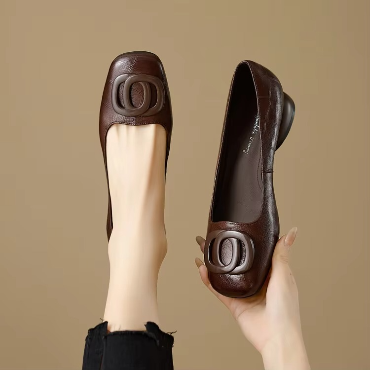 Anetta™ | Leren Ballerina's