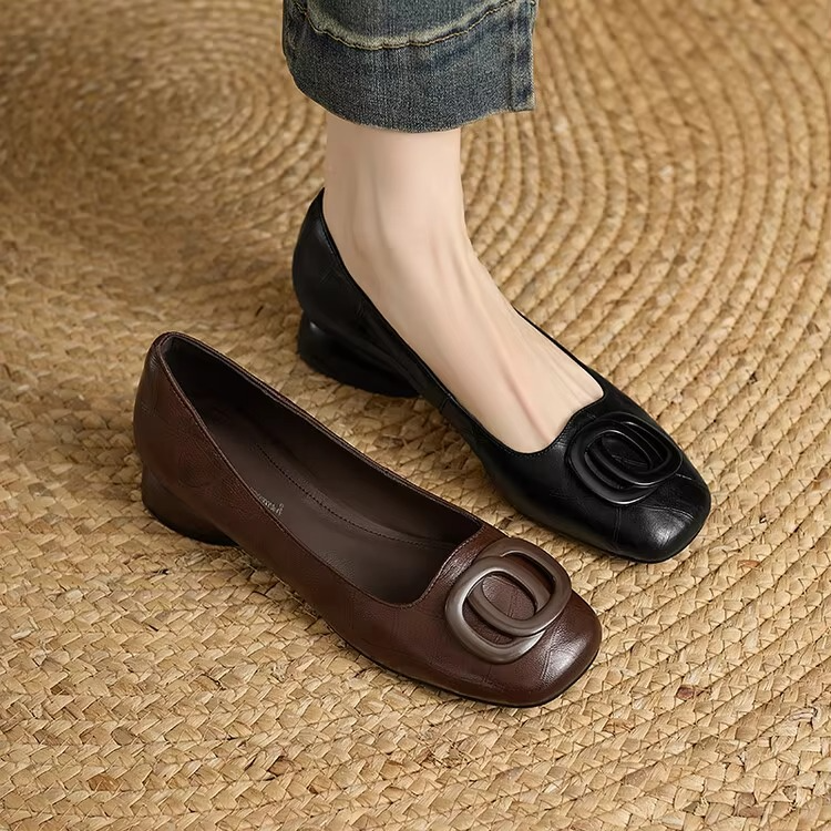 Anetta™ | Leren Ballerina's