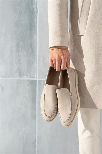 Heren Loafers Met Suède Look Instapmodel En Comfortzool