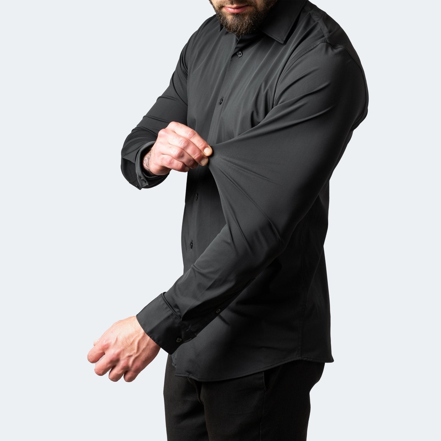 Heren Overhemd Wit - Extreme Stretch & Strijkvrij