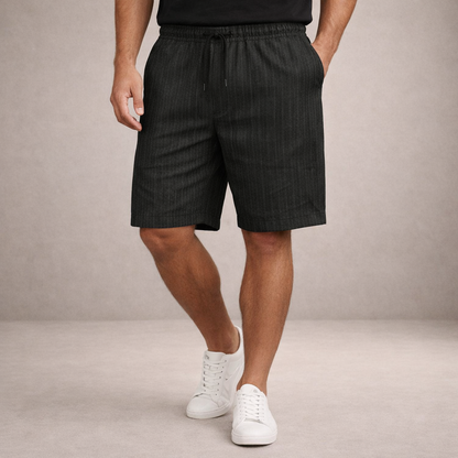 Korte Broek Heren Linnen Regular Fit Ademend Zomer Casual