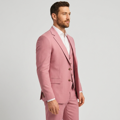 Luxe Heren Driedelig Pak met Blazer en Gilet en Pantalon