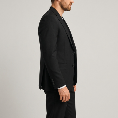 Luxe Heren Driedelig Pak met Blazer en Gilet en Pantalon
