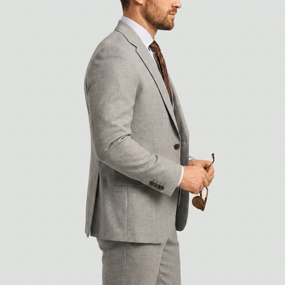 Luxe Heren Driedelig Pak met Blazer en Gilet en Pantalon