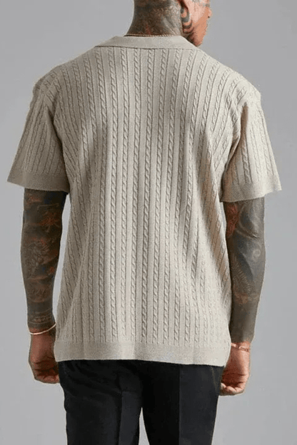 Jacquard Top Dames Ronde Hals Zomer Casual
