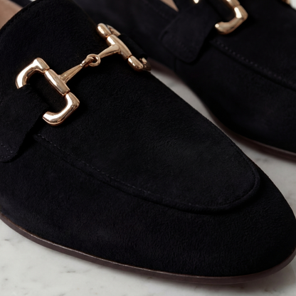 Loafers Heren Suede Horsebit Detail Casual Formeel