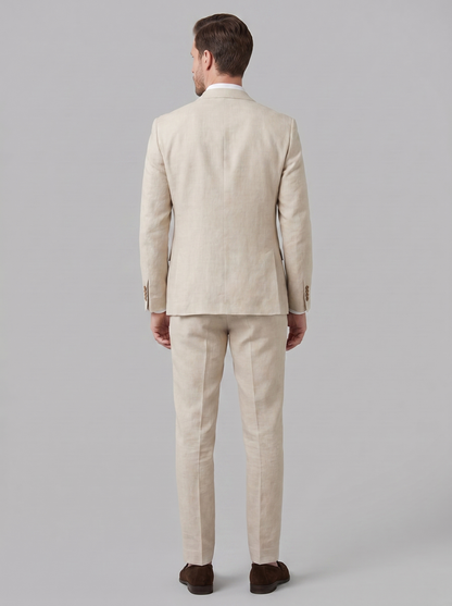 Pak Heren Bruiloft Tailored Fit Formeel Tweedelig