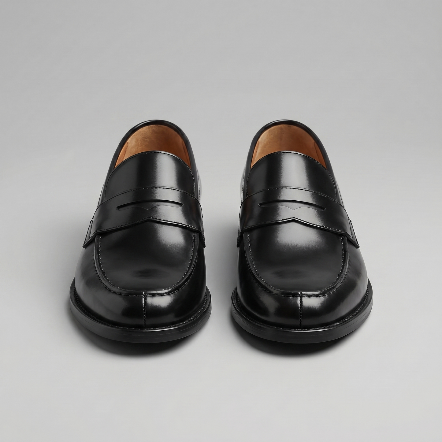 Penny Loafers Heren Leer Slip On Casual Schoenen