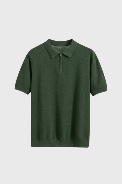 Polo Heren Rits Ronde Hals Casual Zakelijk