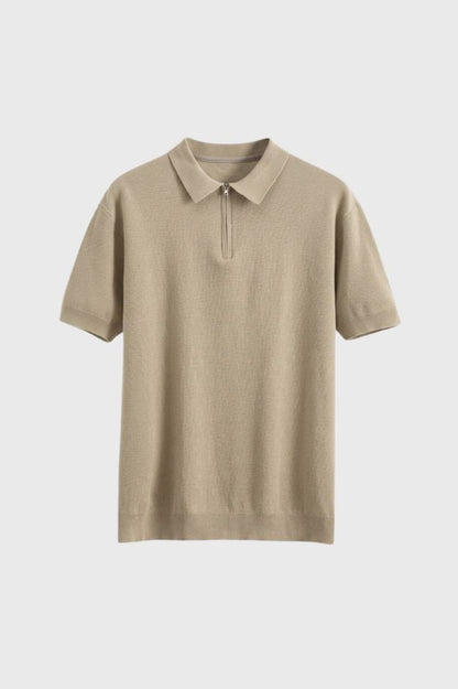 Polo Heren Rits Ronde Hals Casual Zakelijk