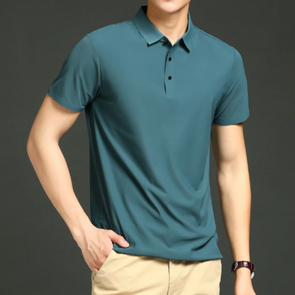 Polo Shirt Heren Korte Mouwen Klassiek Casual
