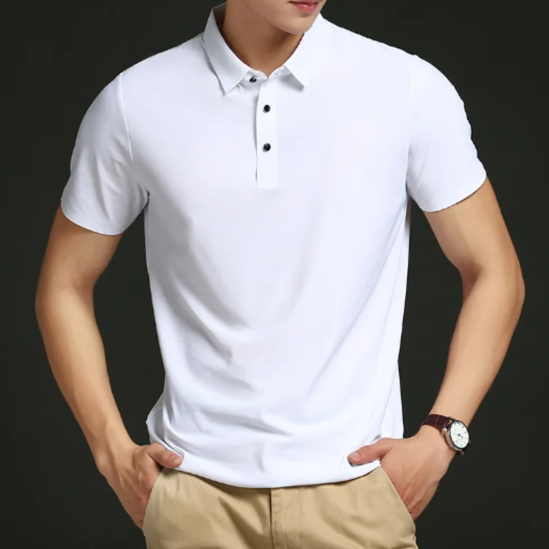 Polo Shirt Heren Korte Mouwen Klassiek Casual