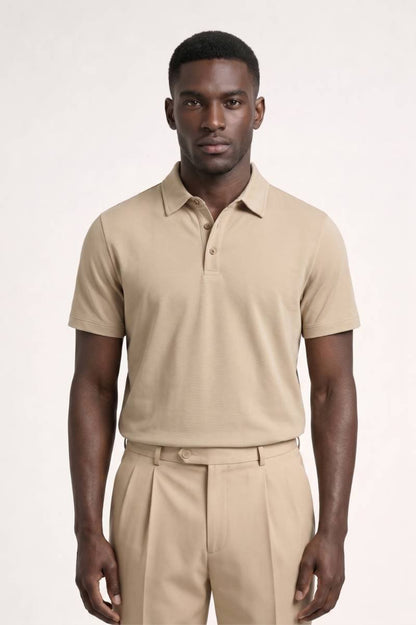 Polo Shirt Heren Regular Fit Korte Mouwen Klassiek