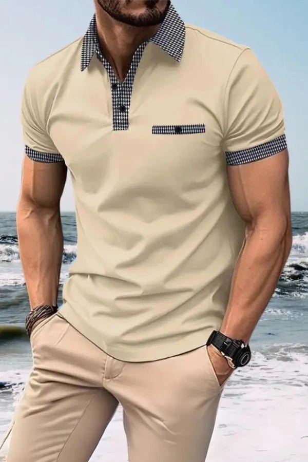 Poloshirt Heren Performance Moisture-Wicking Stretch