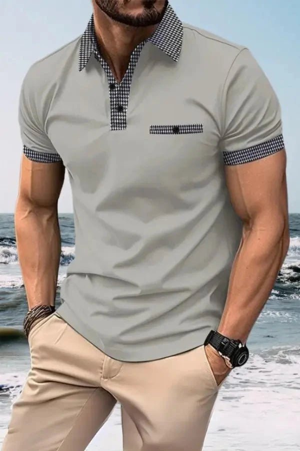 Poloshirt Heren Performance Moisture-Wicking Stretch