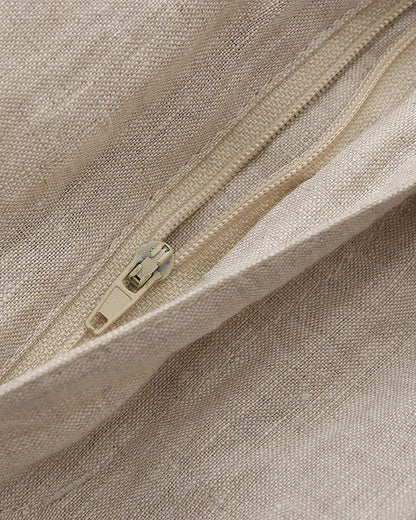 Shorts Heren Linnen Rechte Pasvorm Zomer Casual