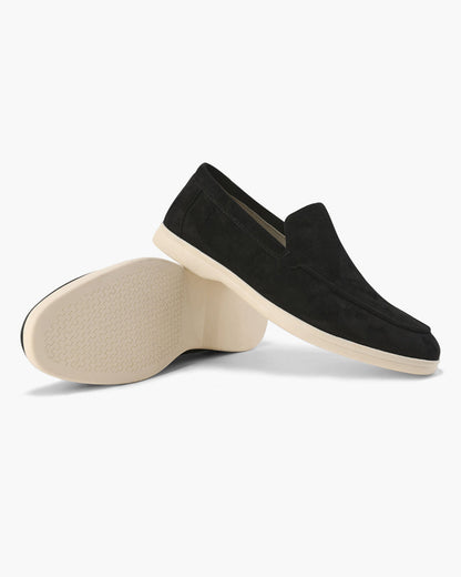 Suede Loafers Heren Casual Comfort Slip On